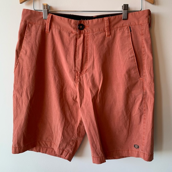 Orange Billabong Shorts - Picture 1 of 6